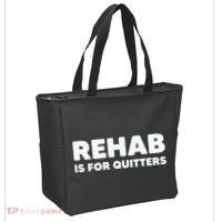 Drinking Rehab Is For Quitters Tote Bag thumb 2