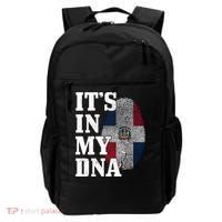 Dominican Republic It's In My Dna Dominican Flag Pride Cute Gift Backpack thumb 0