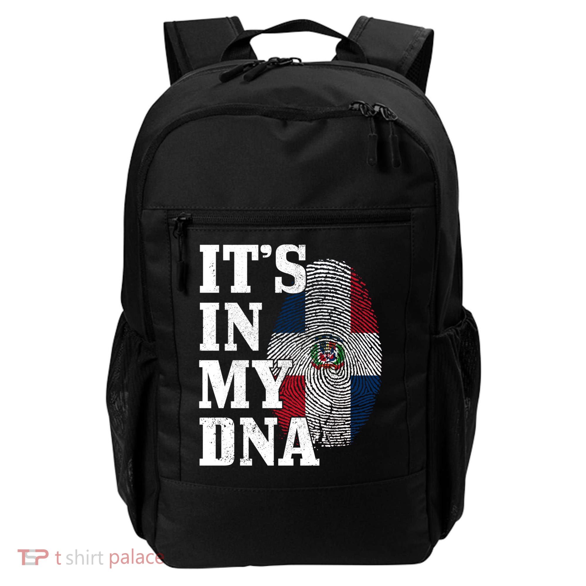 Dominican Republic It's In My Dna Dominican Flag Pride Cute Gift Backpack
