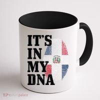 Dominican Republic It's In My Dna Dominican Flag Pride Cute Gift Coffee Mug thumb 1