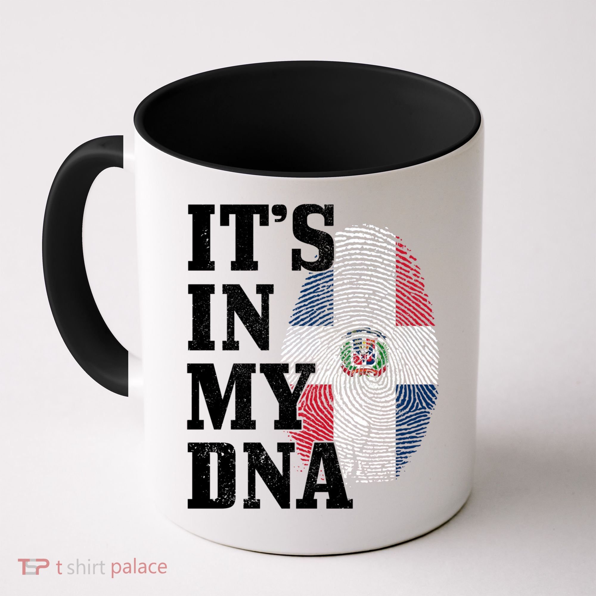 Dominican Republic It's In My Dna Dominican Flag Pride Cute Gift Coffee Mug
