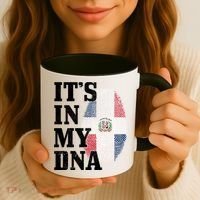 Dominican Republic It's In My Dna Dominican Flag Pride Cute Gift Coffee Mug thumb 3