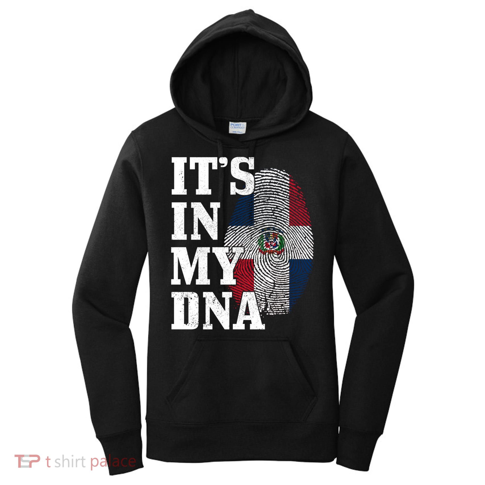Dominican Republic It's In My Dna Dominican Flag Pride Cute Gift Women's Hoodie