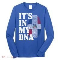 Dominican Republic It's In My Dna Dominican Flag Pride Cute Gift Long Sleeve Shirt thumb 0