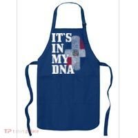 Dominican Republic It's In My Dna Dominican Flag Pride Cute Gift Apron thumb 0
