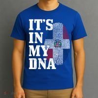 Dominican Republic It's In My Dna Dominican Flag Pride Cute Gift T-Shirt thumb 3