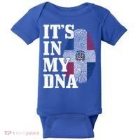 Dominican Republic It's In My Dna Dominican Flag Pride Cute Gift Baby Bodysuit thumb 0