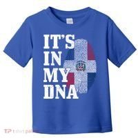 Dominican Republic It's In My Dna Dominican Flag Pride Cute Gift Toddler T-Shirt thumb 0