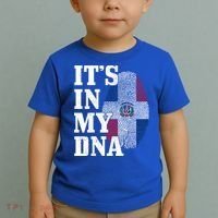 Dominican Republic It's In My Dna Dominican Flag Pride Cute Gift Toddler T-Shirt thumb 2