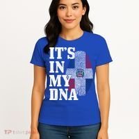 Dominican Republic It's In My Dna Dominican Flag Pride Cute Gift Women's T-Shirt thumb 4