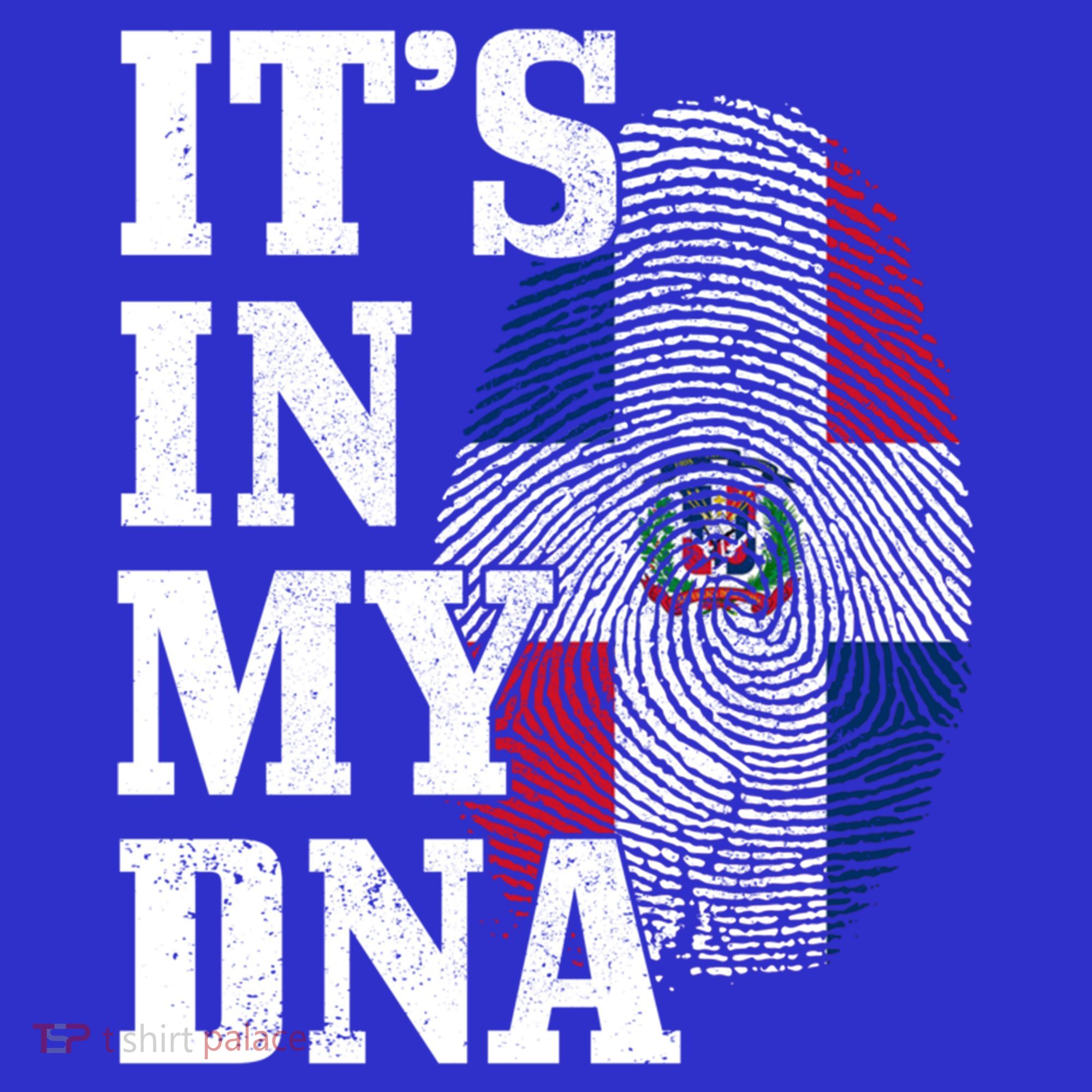 Dominican Republic It's In My Dna Dominican Flag Pride Cute Gift Kids Sweatshirt