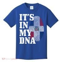 Dominican Republic It's In My Dna Dominican Flag Pride Cute Gift Kids T-Shirt thumb 0