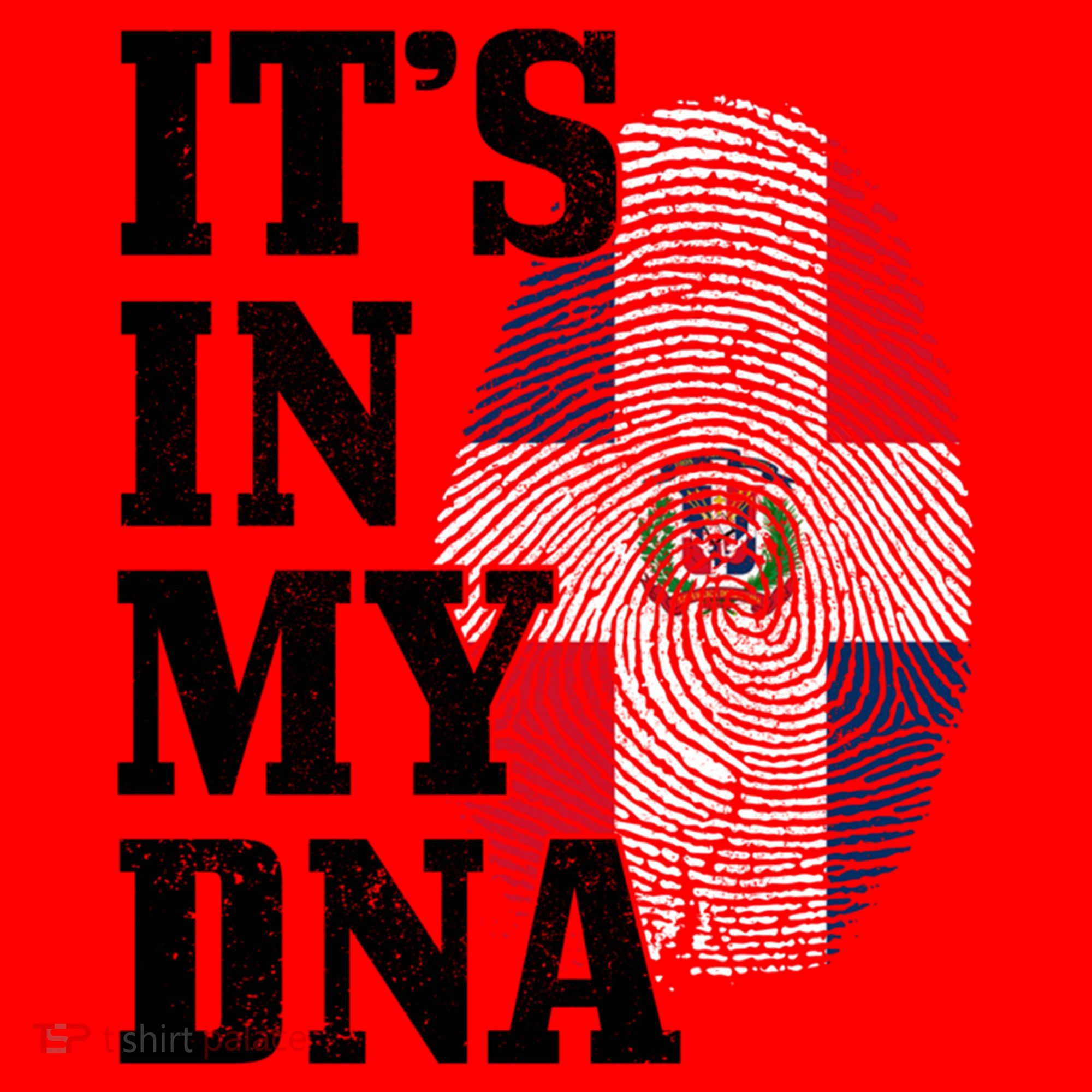 Dominican Republic It's In My Dna Dominican Flag Pride Cute Gift Santa Hat
