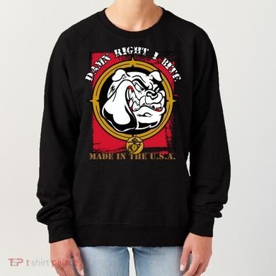 Damn Right I Bite Funny Dog Women's Sweatshirt