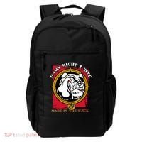 Damn Right I Bite Funny Dog Backpack thumb 0