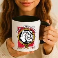 Damn Right I Bite Funny Dog Coffee Mug thumb 3