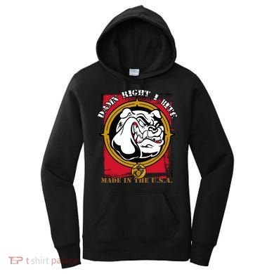 Damn Right I Bite Funny Dog Women's Hoodie
