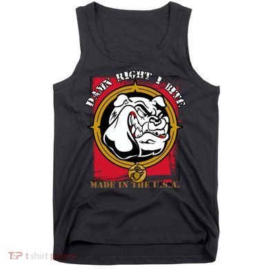 Damn Right I Bite Funny Dog Tank Top