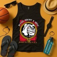 Damn Right I Bite Funny Dog Tank Top thumb 4