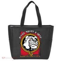 Damn Right I Bite Funny Dog Tote Bag thumb 0
