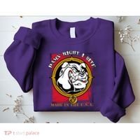Damn Right I Bite Funny Dog Sweatshirt thumb 2