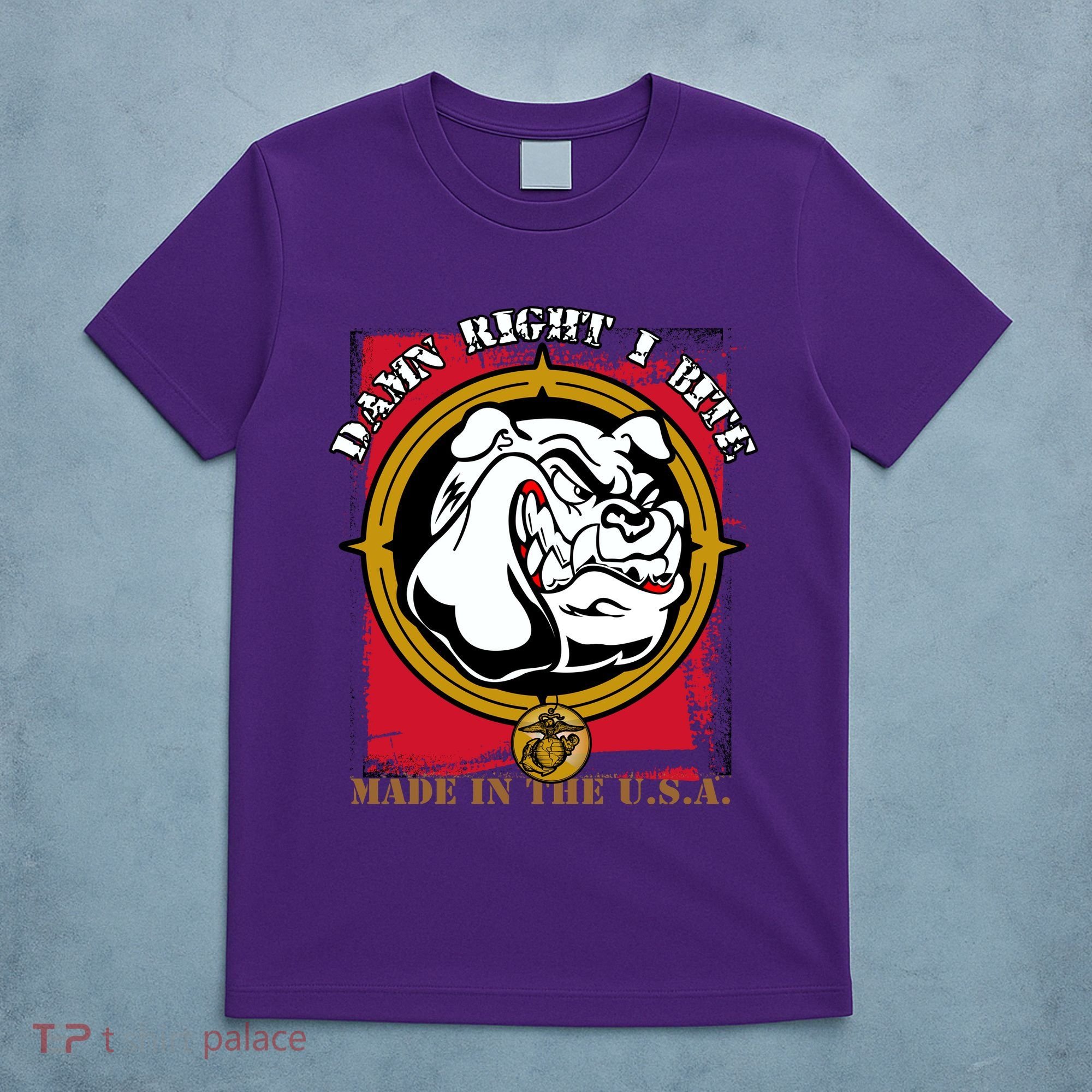 Damn Right I Bite Funny Dog T-Shirt