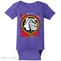 Damn Right I Bite Funny Dog Baby Bodysuit thumb 0