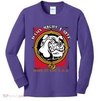 Damn Right I Bite Funny Dog Kids Long Sleeve Shirt thumb 0
