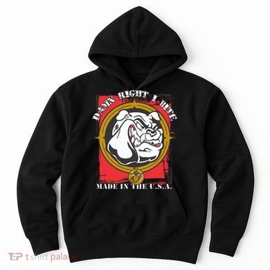 Damn Right I Bite Made In The USA Dog Hoodie