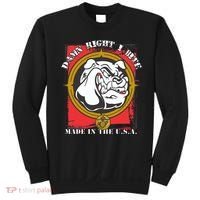 Damn Right I Bite Made In The USA Dog Sweatshirt thumb 0