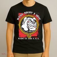Damn Right I Bite Made In The USA Dog T-Shirt thumb 3