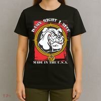 Damn Right I Bite Made In The USA Dog T-Shirt thumb 4