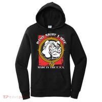 Damn Right I Bite Made In The USA Dog Women's Hoodie thumb 0