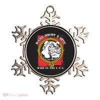 Damn Right I Bite Made In The USA Dog Ornament thumb 0