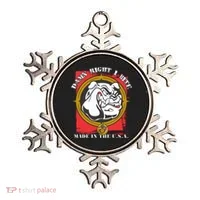 Damn Right I Bite Made In The USA Dog Ornament thumb 0