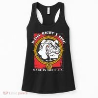 Damn Right I Bite Made In The USA Dog Women's Tank Top thumb 0