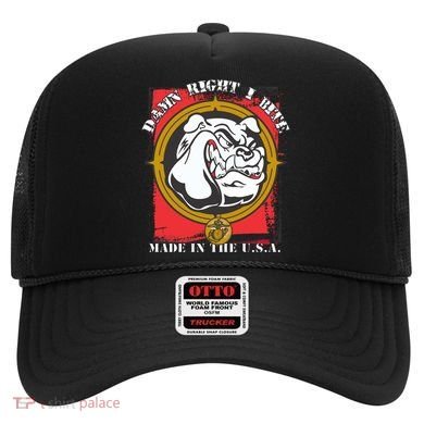Damn Right I Bite Made In The USA Dog Hat