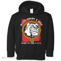 Damn Right I Bite Made In The USA Dog Toddler Hoodie thumb 0