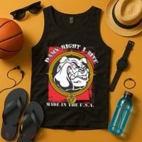 Damn Right I Bite Made In The USA Dog Tank Top thumb 4