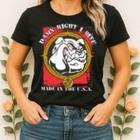 Damn Right I Bite Made In The USA Dog Women's T-Shirt thumb 2