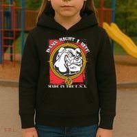 Damn Right I Bite Made In The USA Dog Kids Hoodie thumb 3