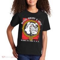 Damn Right I Bite Made In The USA Dog Kids T-Shirt thumb 2