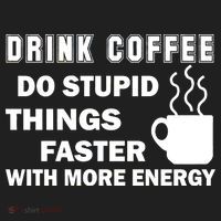 Drink Coffee Do Stupid Things Faster Beanie thumb 2