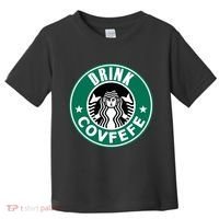 Drink Covfefe Funny Parody Logo Toddler T-Shirt thumb 0