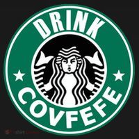Drink Covfefe Funny Parody Logo Women's T-Shirt thumb 6