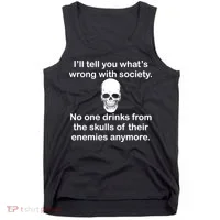 Drink From The Skull Of Your Enemies Tank Top thumb 0