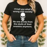Drink From The Skull Of Your Enemies Women's T-Shirt thumb 2