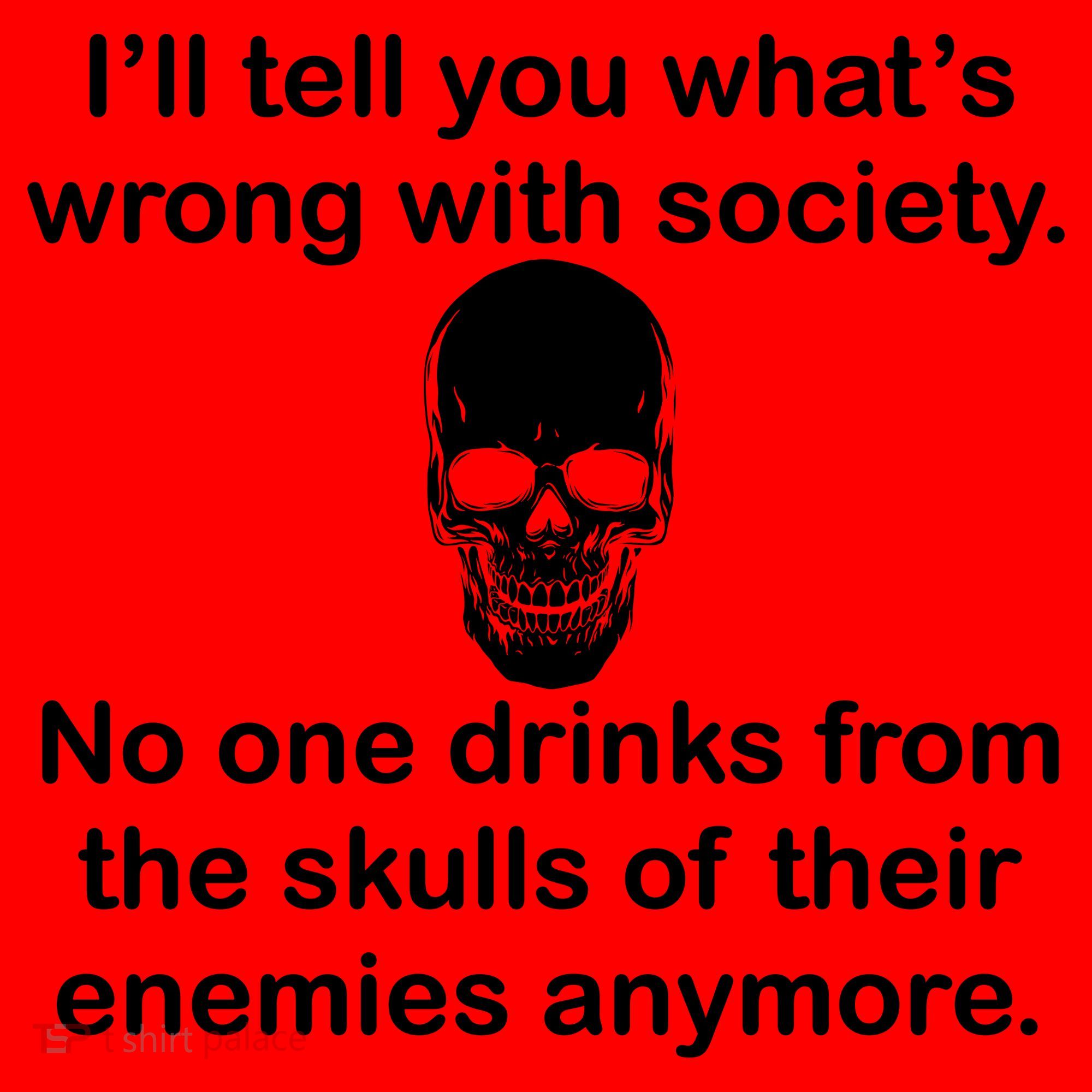 Drink From The Skull Of Your Enemies Santa Hat