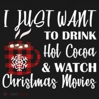 Drink Hot Cocoa And Watch Christmas Movies Pajama Set thumb 2