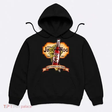 Drink JuggerNog Soda Zombies Hoodie